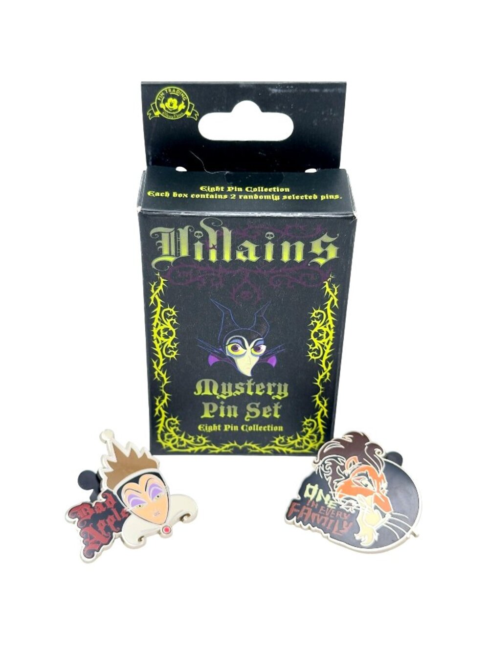Disney Mystery Pin Scar Lion King Villain Evil Queen Snow White Bad Apple 2015
